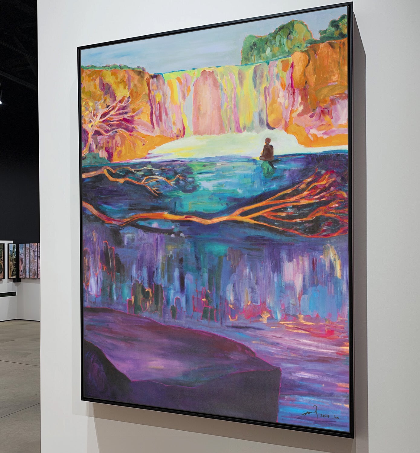 Under the waterfall #11014