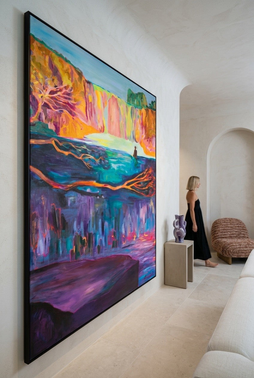 Between Two Worlds | Limited Edition Large Scale Contemporary Wall Art