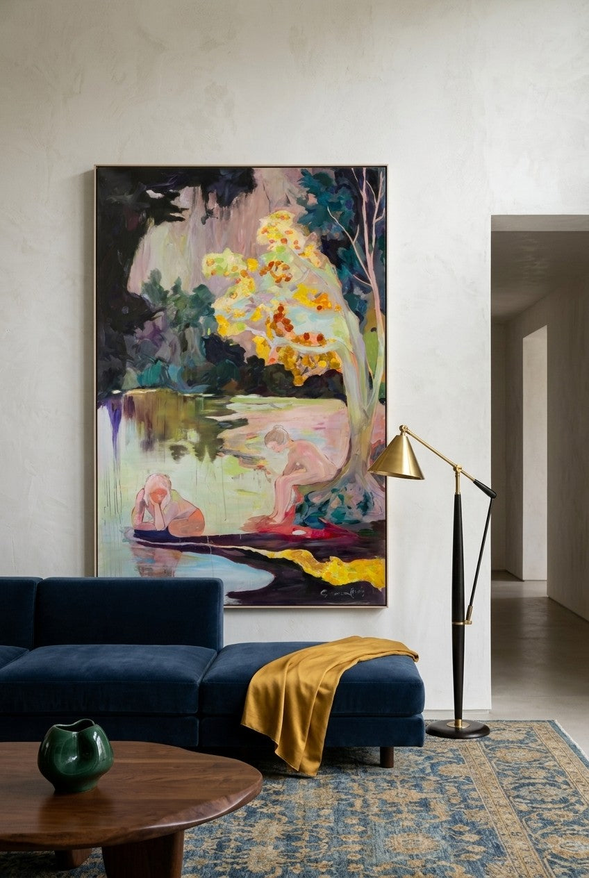 Soundless | Limited Edition Large Abstract Canvas Art