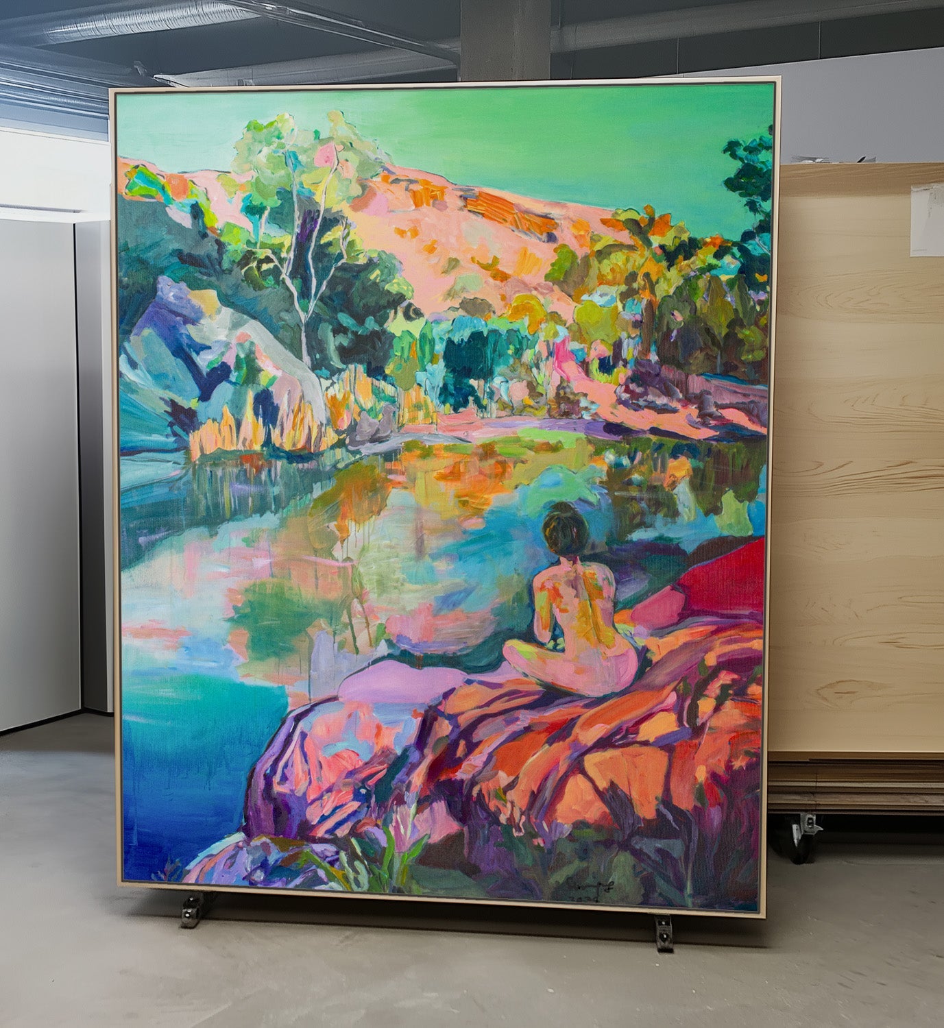 Sit by Goulburn River #21216