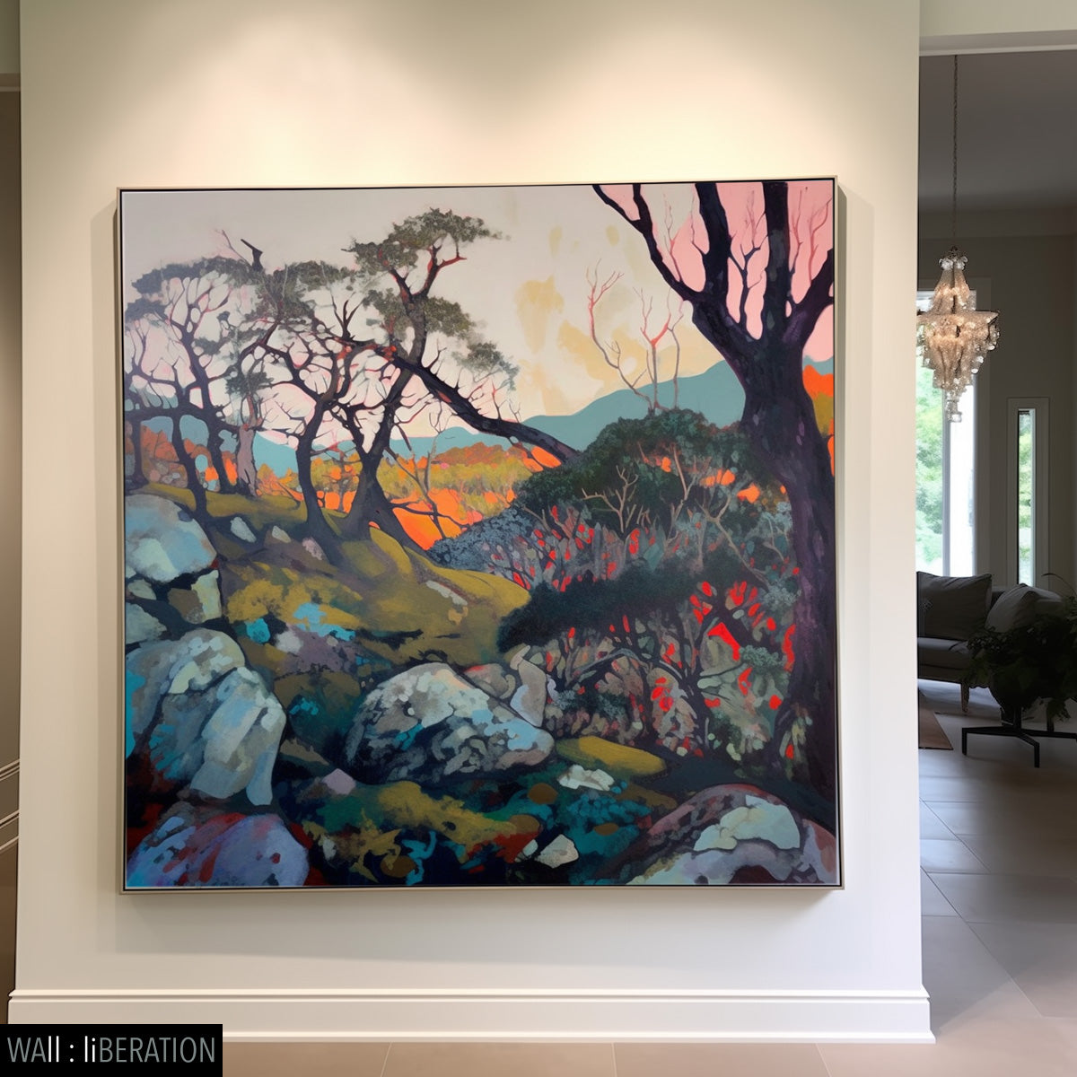 Australia landscape painting 2023 | Morning Mt. Aliex #2330