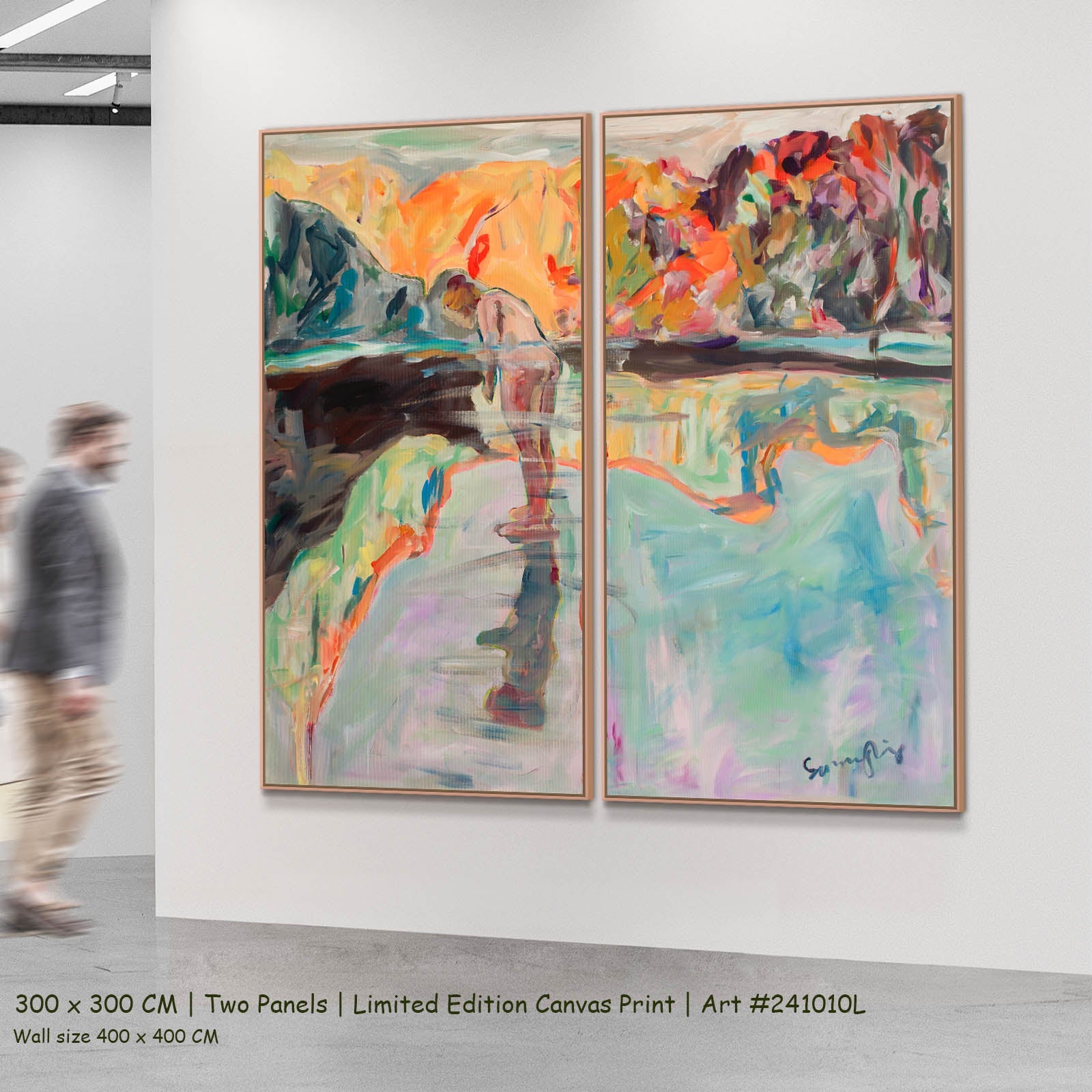 Faithful, orange, green, blue, purple Limited Edition Print by Summer Jiang