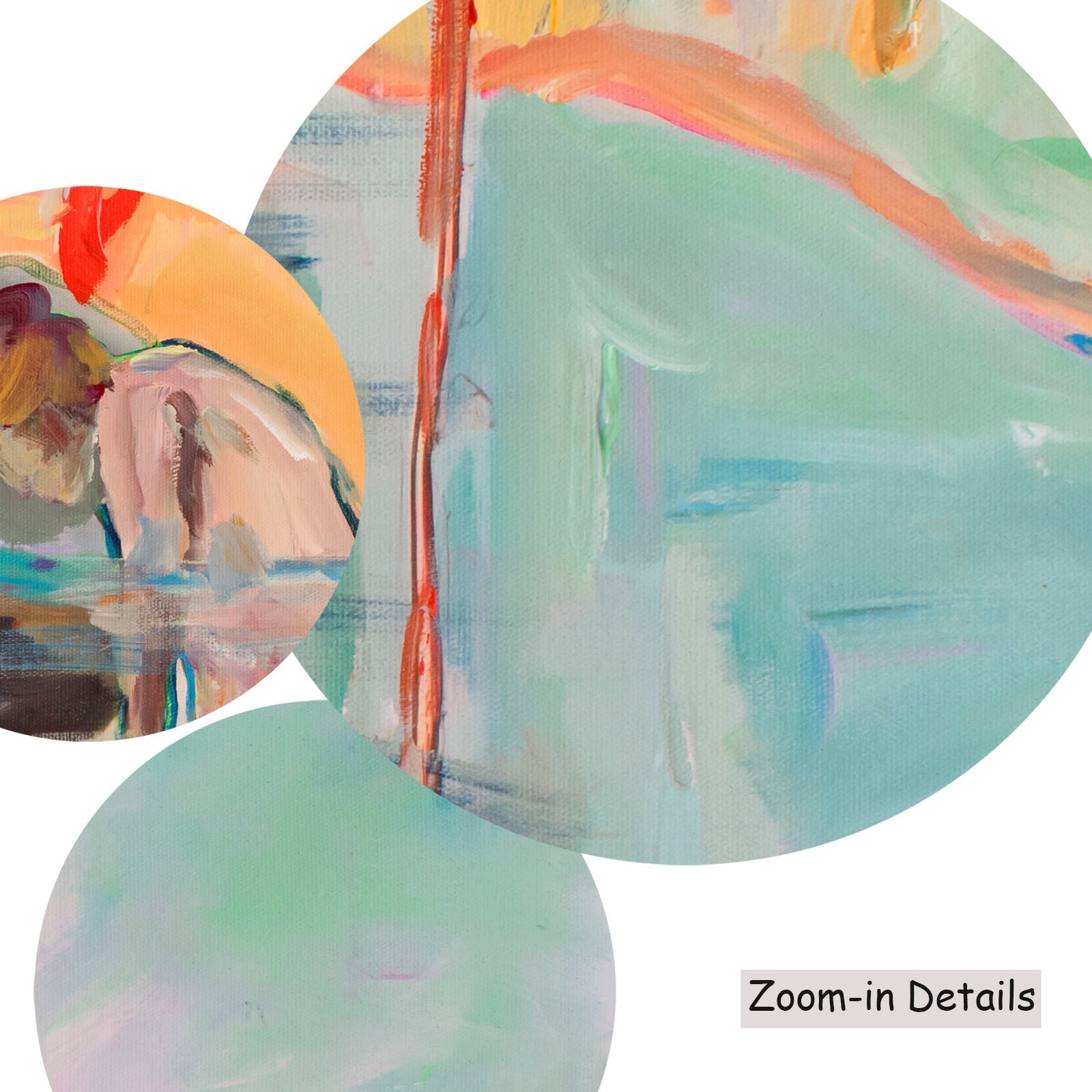 Faithful, orange, green, blue, purple Limited Edition Print by Summer Jiang