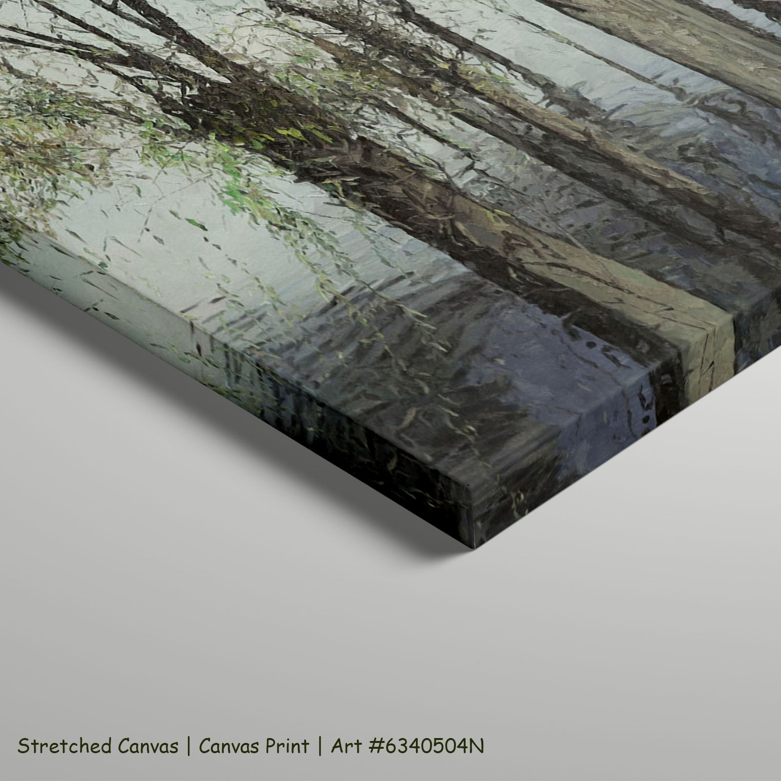 390N stretched — large canvas print