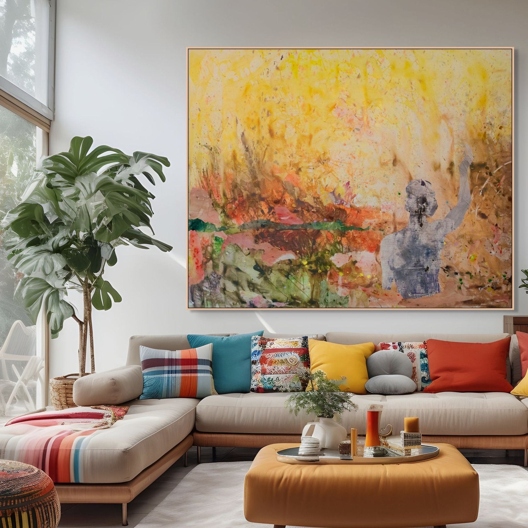 Limited edition | The Merge | 100×80 to 300×240 CM