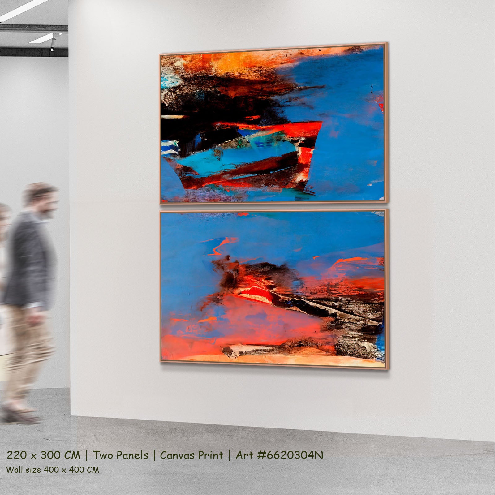 7190304N 2-panel — large canvas print