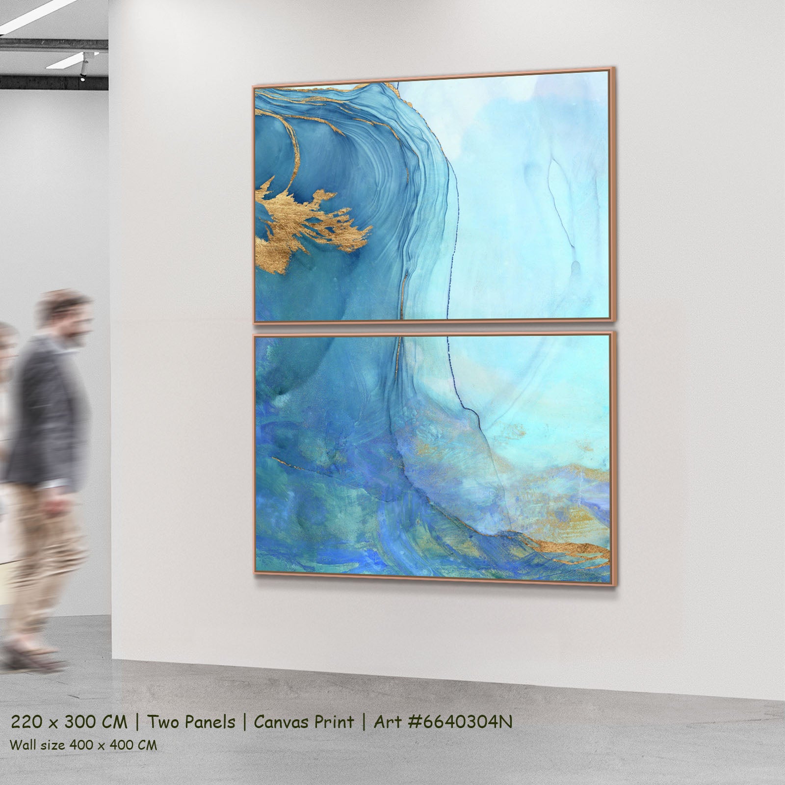7210304N 2-panel — large canvas print