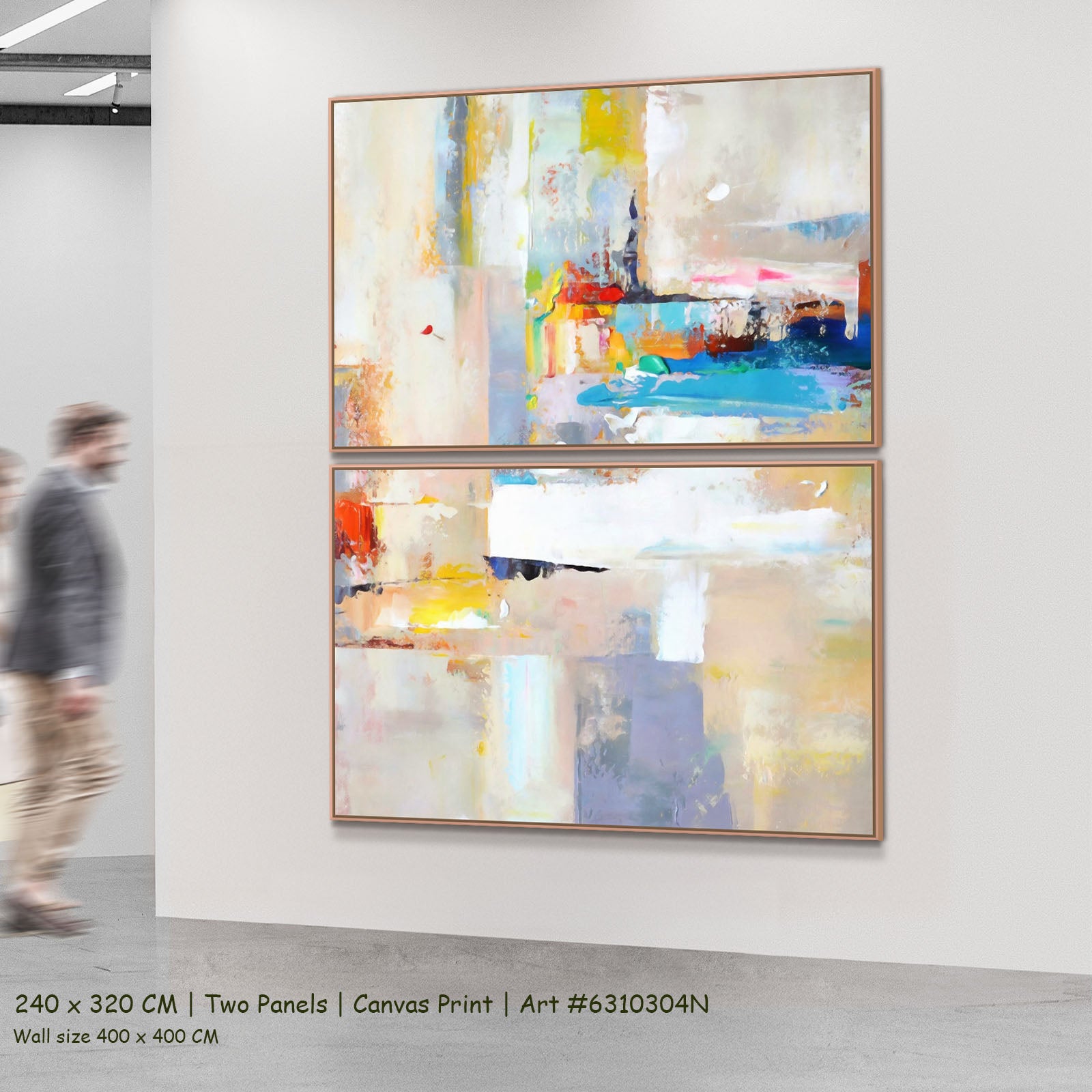 783N 2-panel — large canvas print