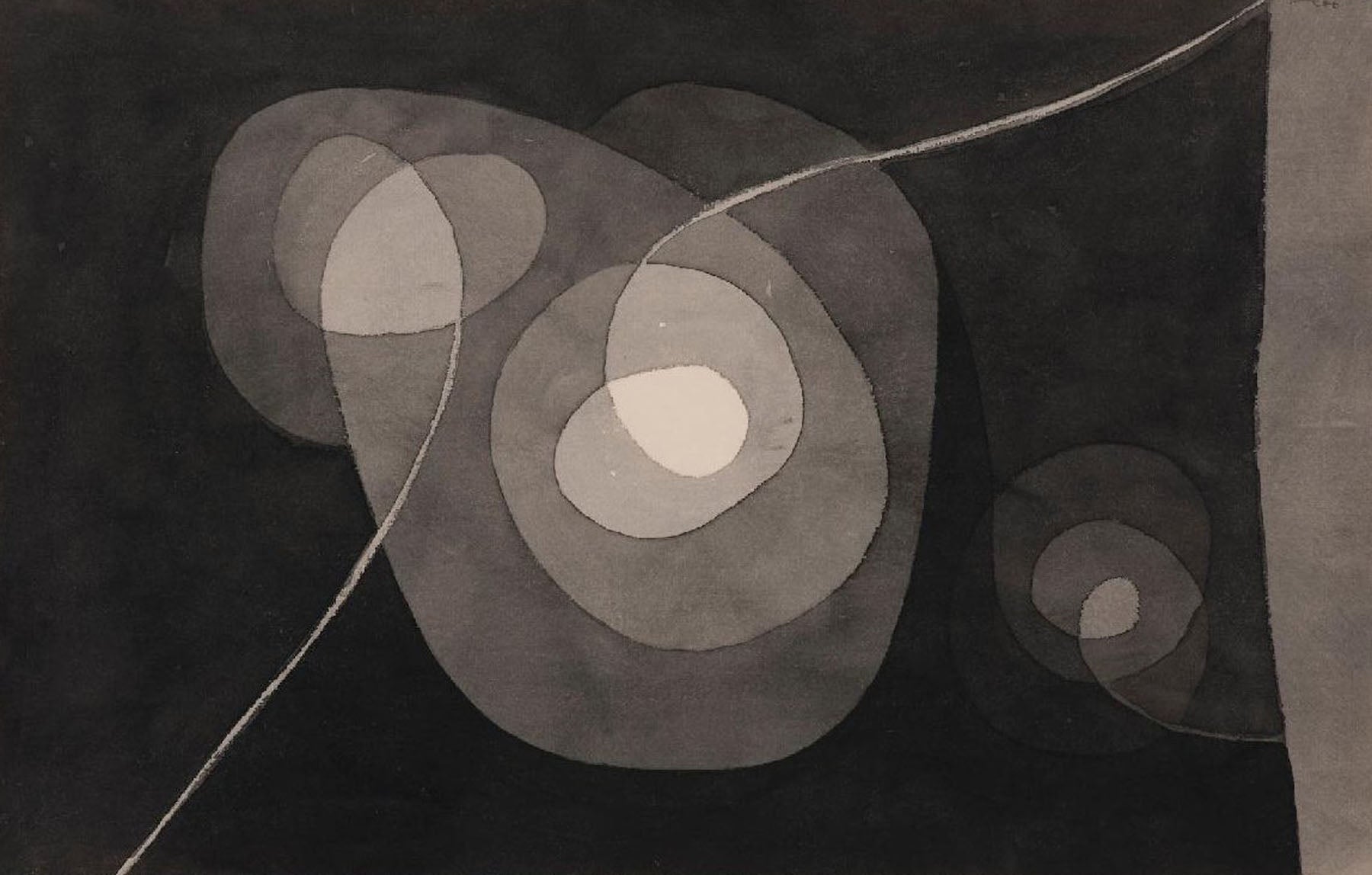 Spiral Screw Flowers II | Paul Klee | 120×80 to 480×300 CM — detail