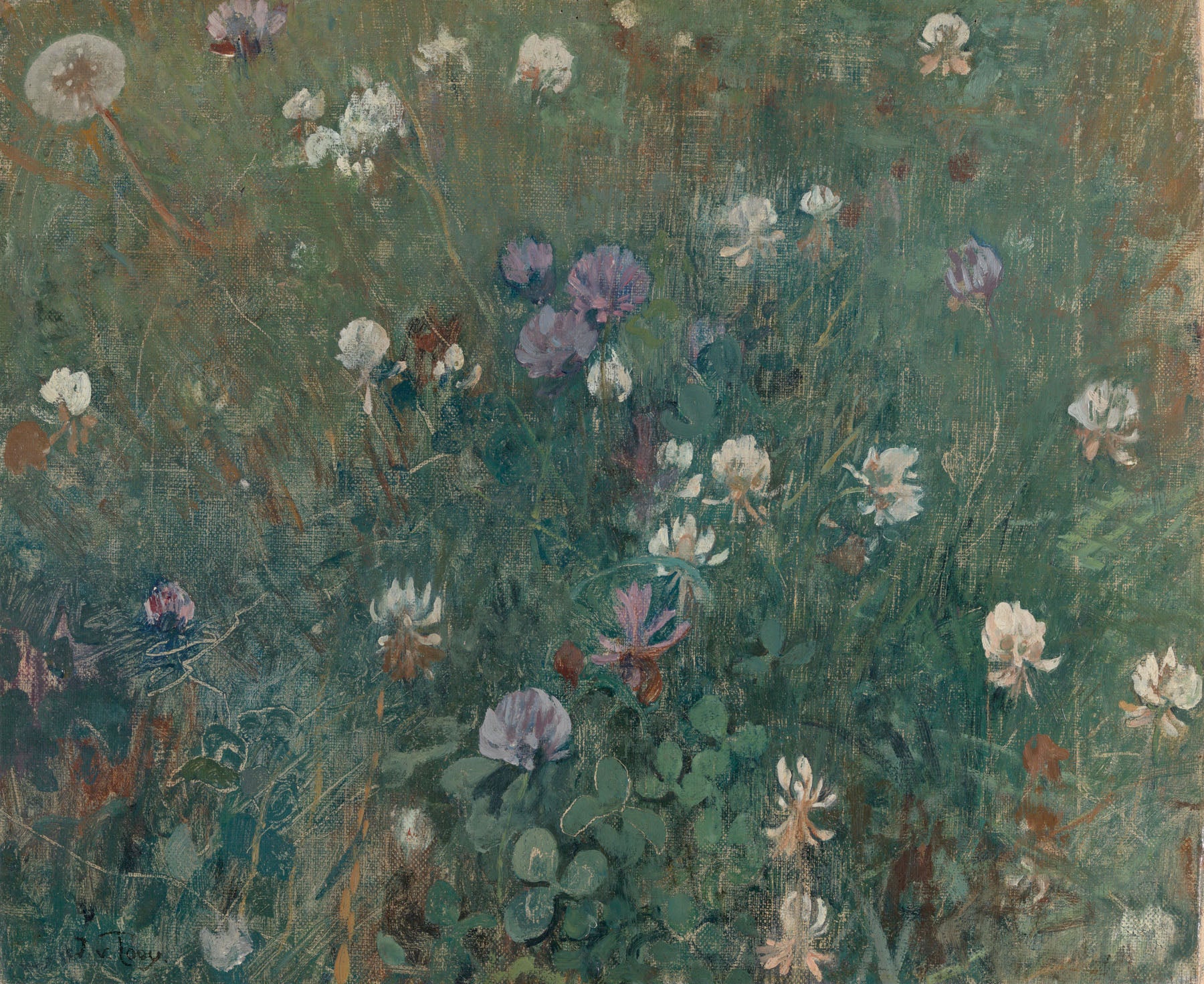 Blooming Clover | Jac van Looij | 100×80 to 300×240 CM — detail
