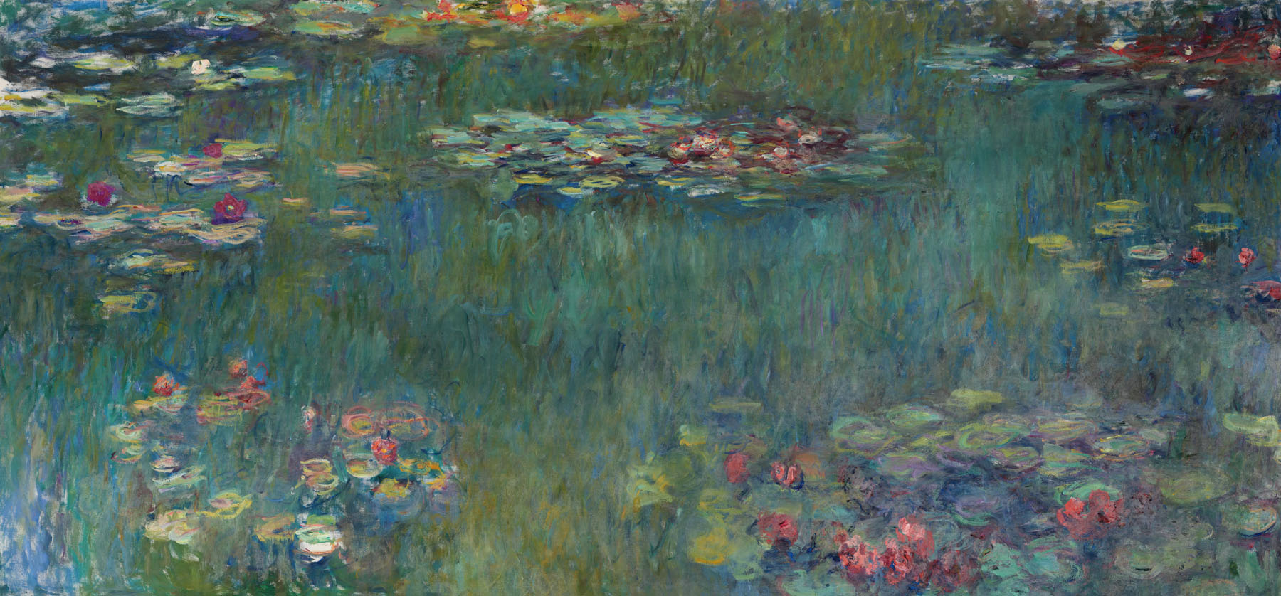 Water Lilies (Panoramic) | Claude Monet | 160×80 to 480×240 CM — detail