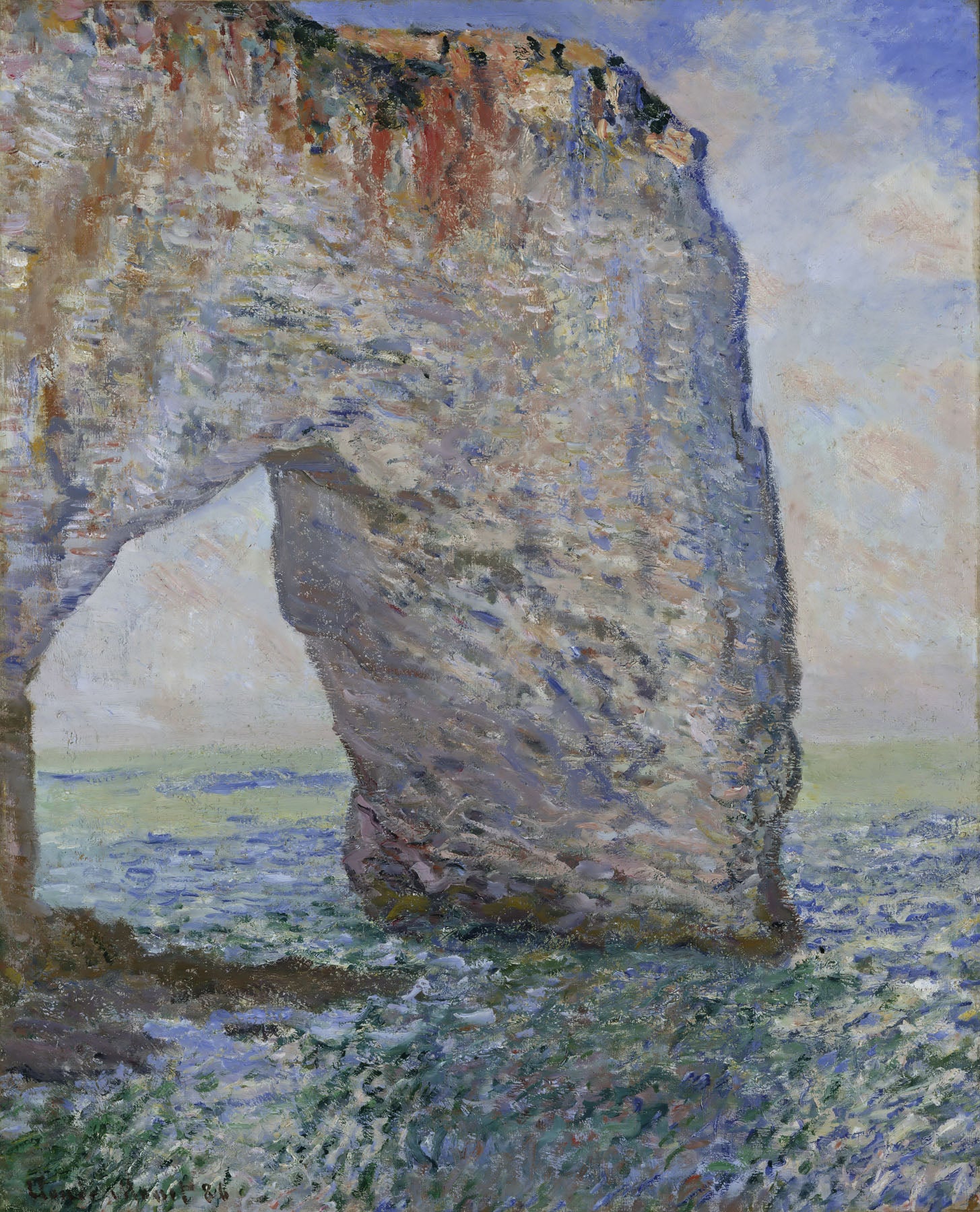 The Manneporte near Étretat | Claude Monet | 80×100 to 240×300 CM — detail