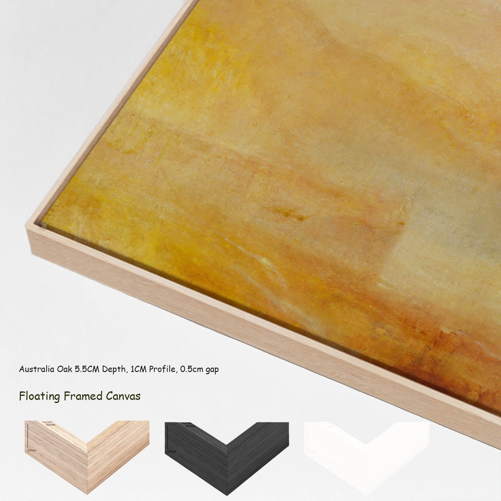Inverary Pier, Loch Fyne: Morning canvas wall art with floating frame options