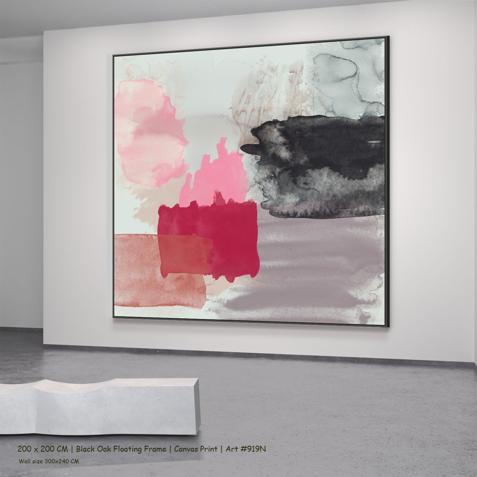 919N - 919N_200x200_black_oak_floating_frame_3