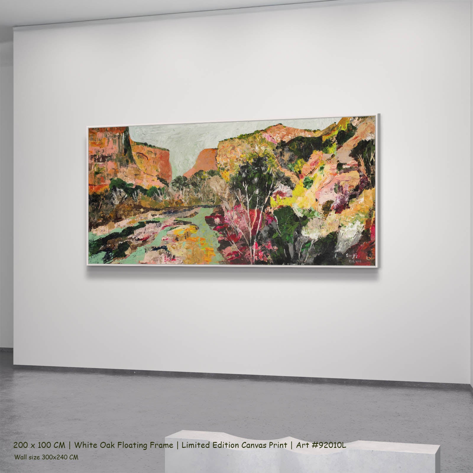 Limited edition | Path of Water | 160×80 to 480×240 CM