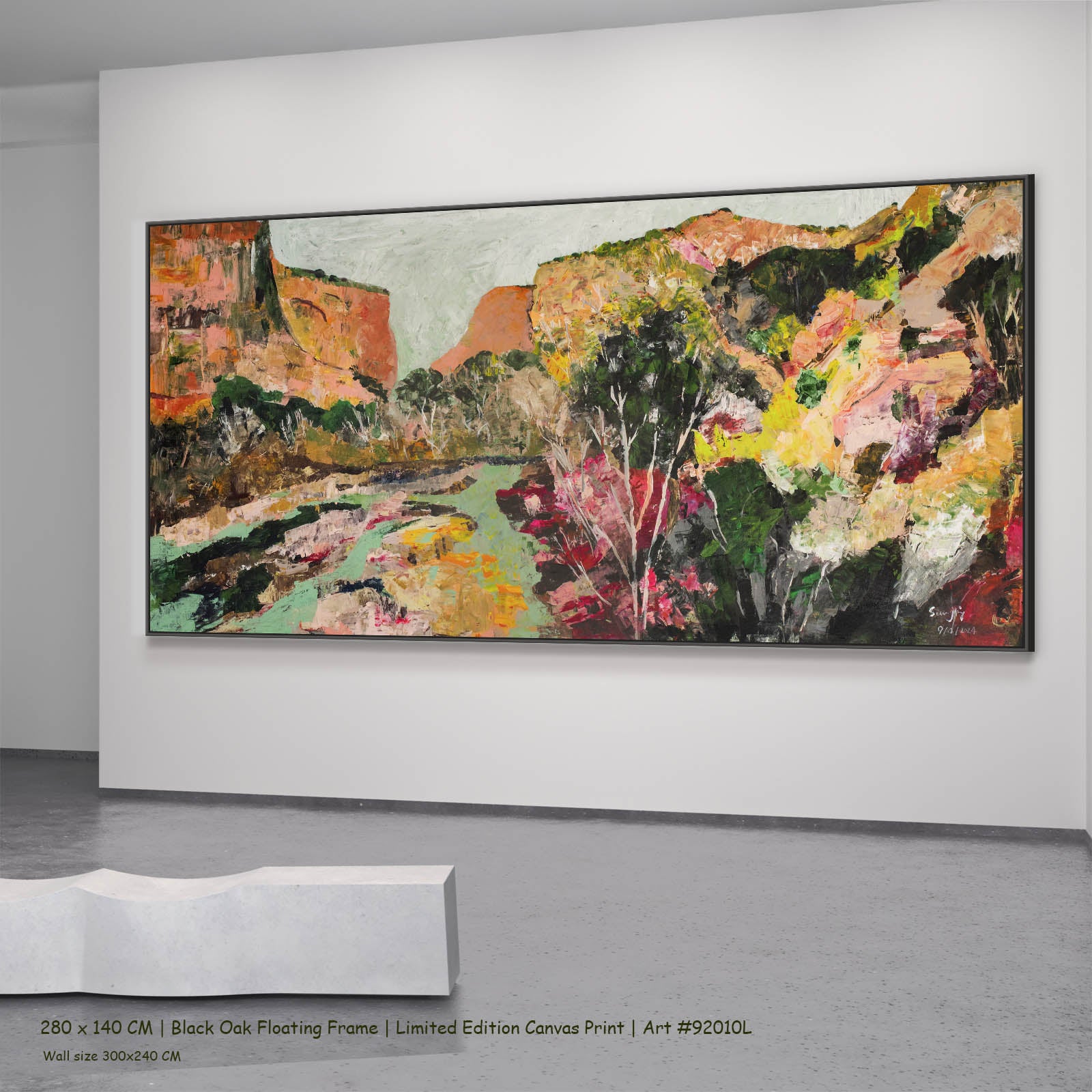 Limited edition | Path of Water | 160×80 to 480×240 CM