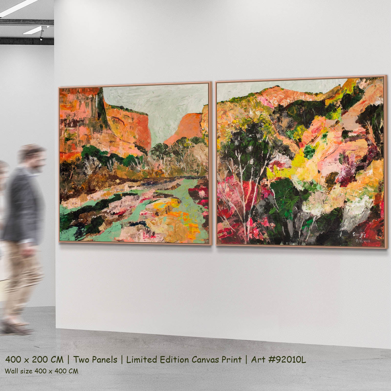 Limited edition | Path of Water | 160×80 to 480×240 CM