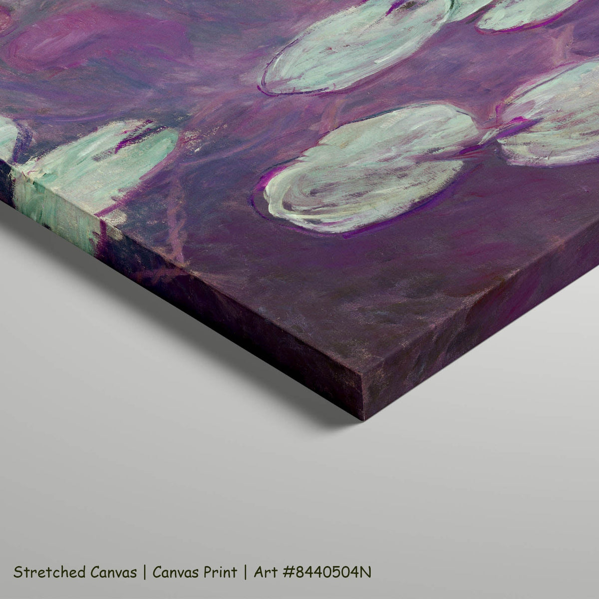 Claude Monet — Water Lilies (Nymphéas) Floral art on stretched canvas