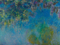Wisteria — Large Floral canvas wall art by Claude Monet