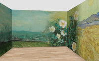 Van Gogh Energy Wall Mural — shown in a 12 m room at 270 cm ceiling