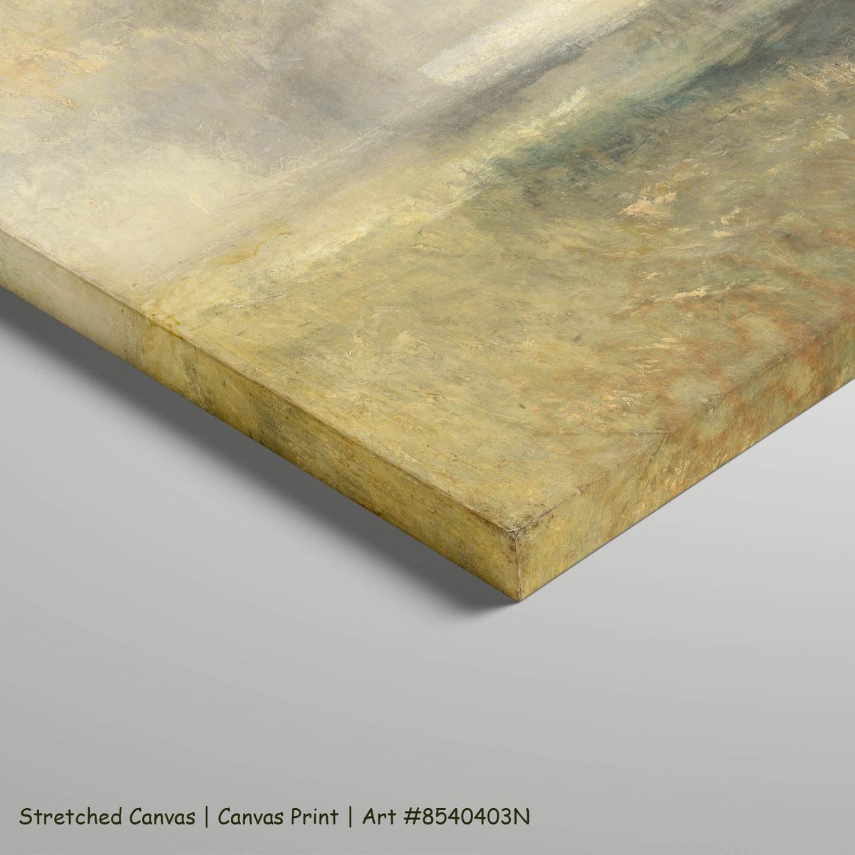 J.M.W. Turner — Margate, from the Sea Seascape art on stretched canvas