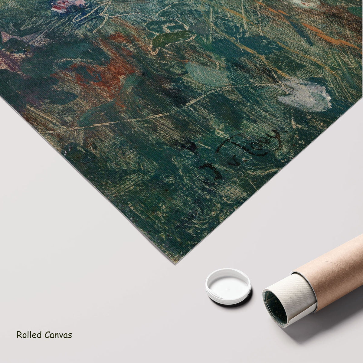 Jac van Looij, Blooming Clover — rolled canvas 6