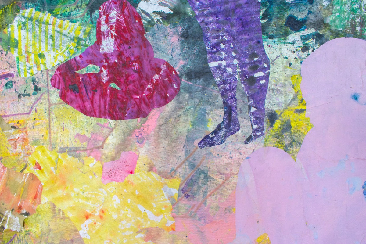 Summer Jiang — As We Are Abstract canvas wall art (view 5)