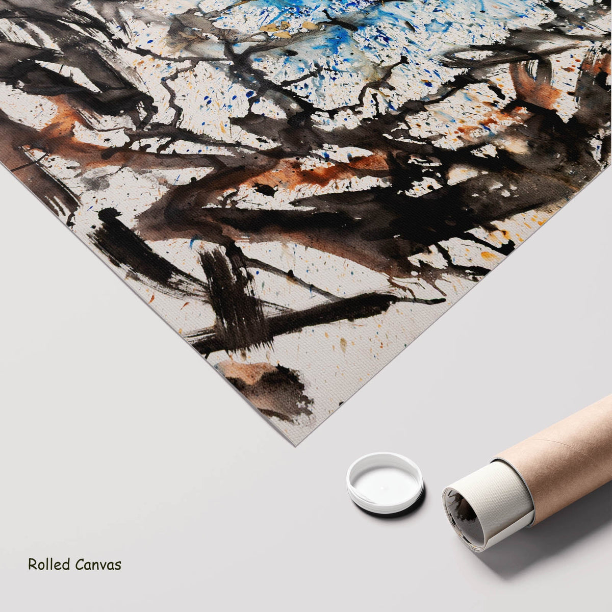 Summer Jiang — In Tragedy Life Is Beautiful Large Scale Contemporary art as a rolled canvas print