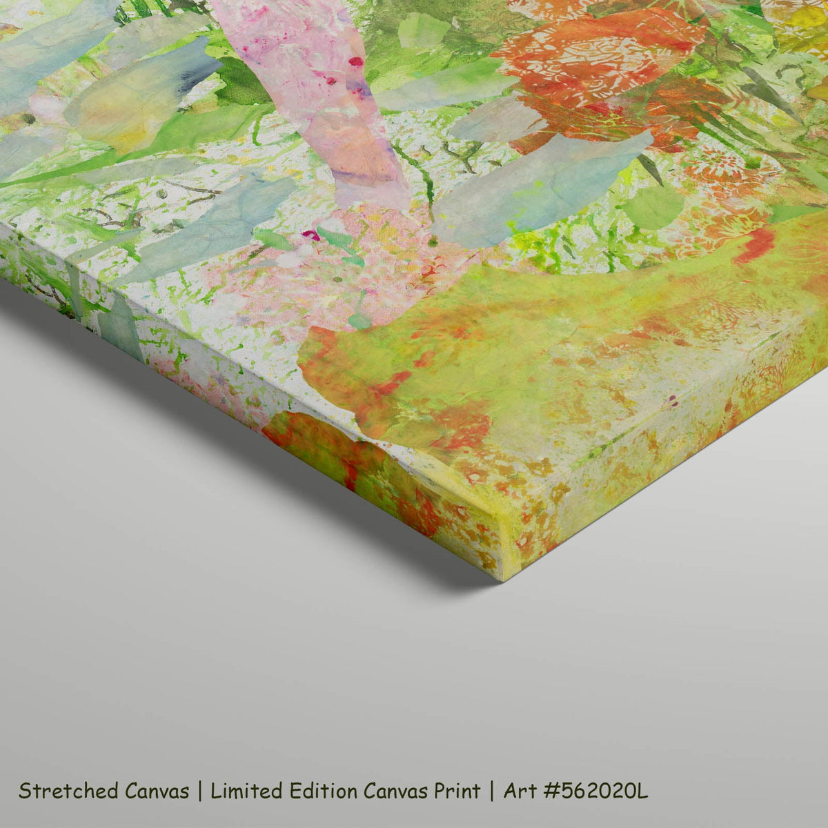 Summer Jiang — Merge Oversized Abstract art on stretched canvas