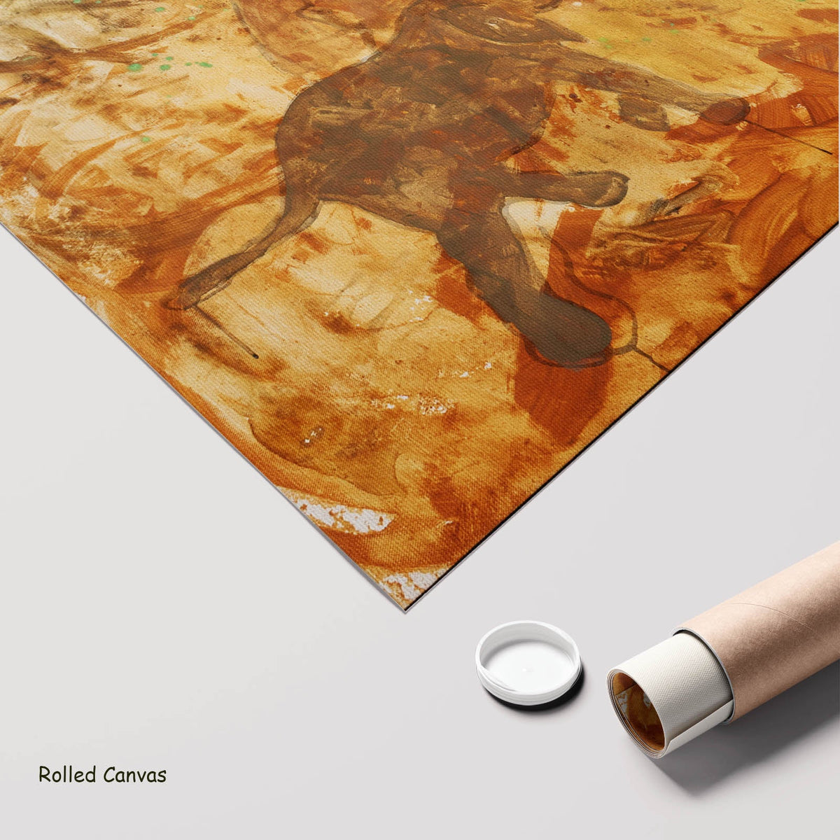 Summer Jiang — The Home I Don't Belong Oversized Modern art as a rolled canvas print