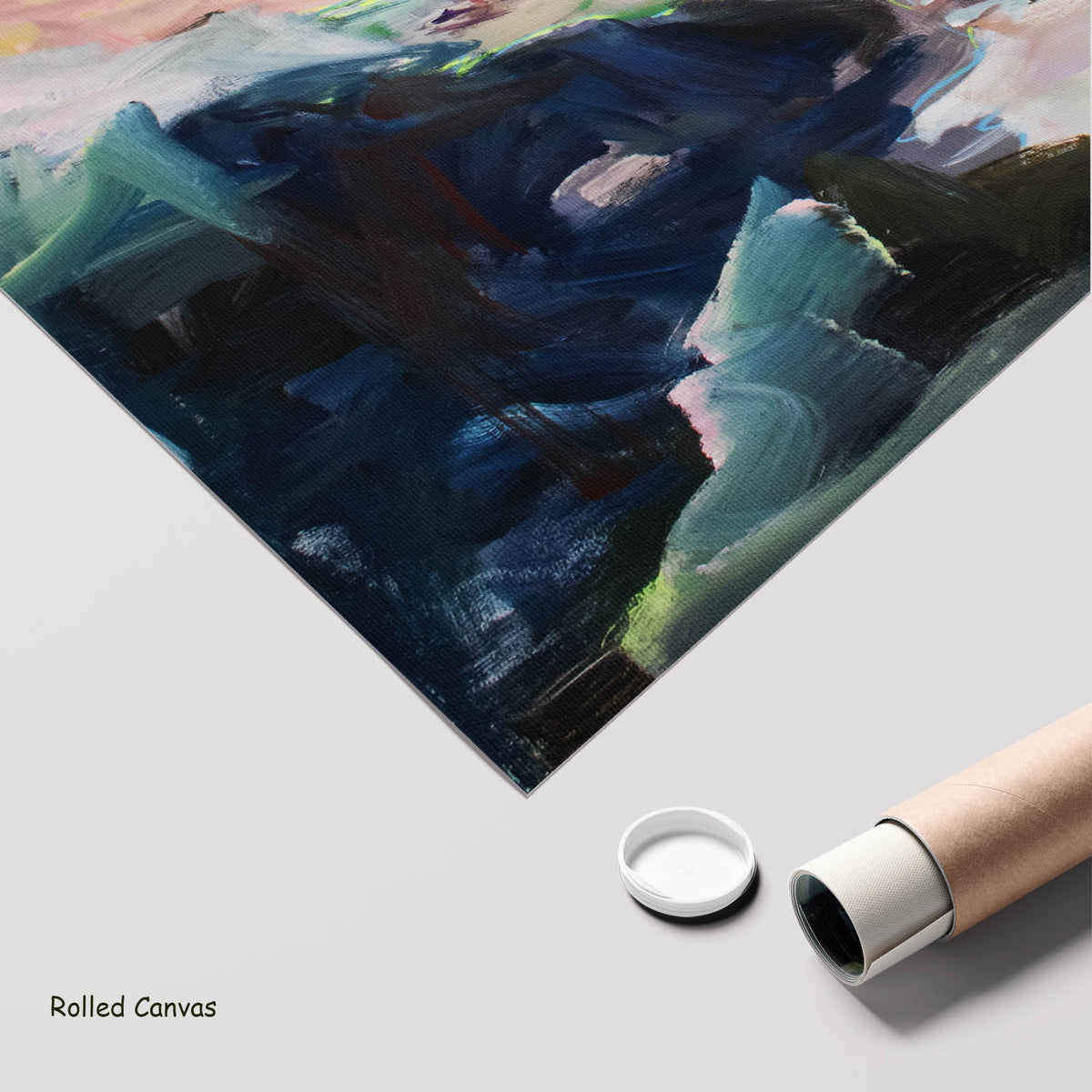 Summer Jiang — The Life I Planned Extra Large Modern art as a rolled canvas print