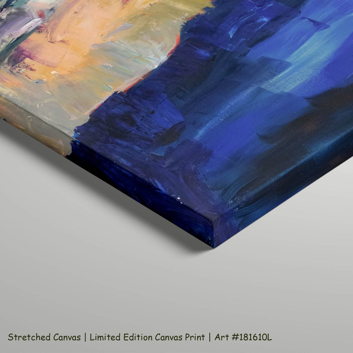 Summer Jiang — The Pause Large Modern art on stretched canvas