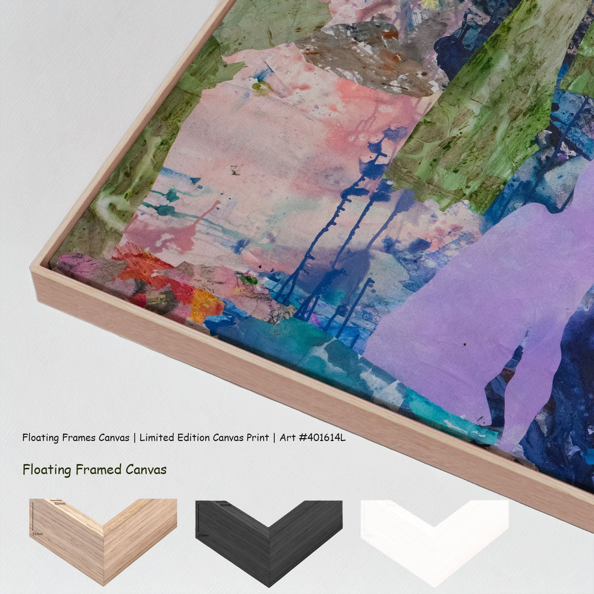 Summer Jiang — The Search Oversized canvas wall art with floating frame options