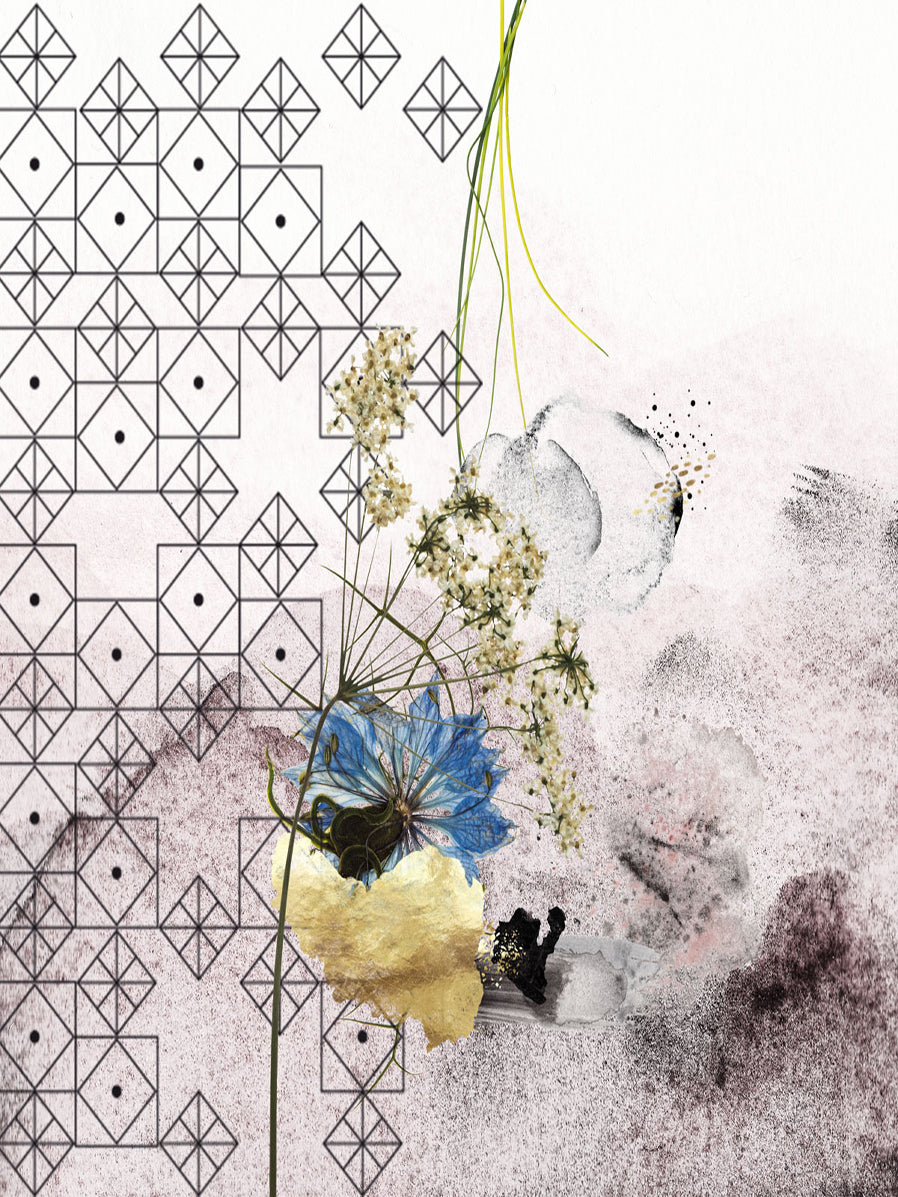 Abstract modern art print | The magical garden #270122