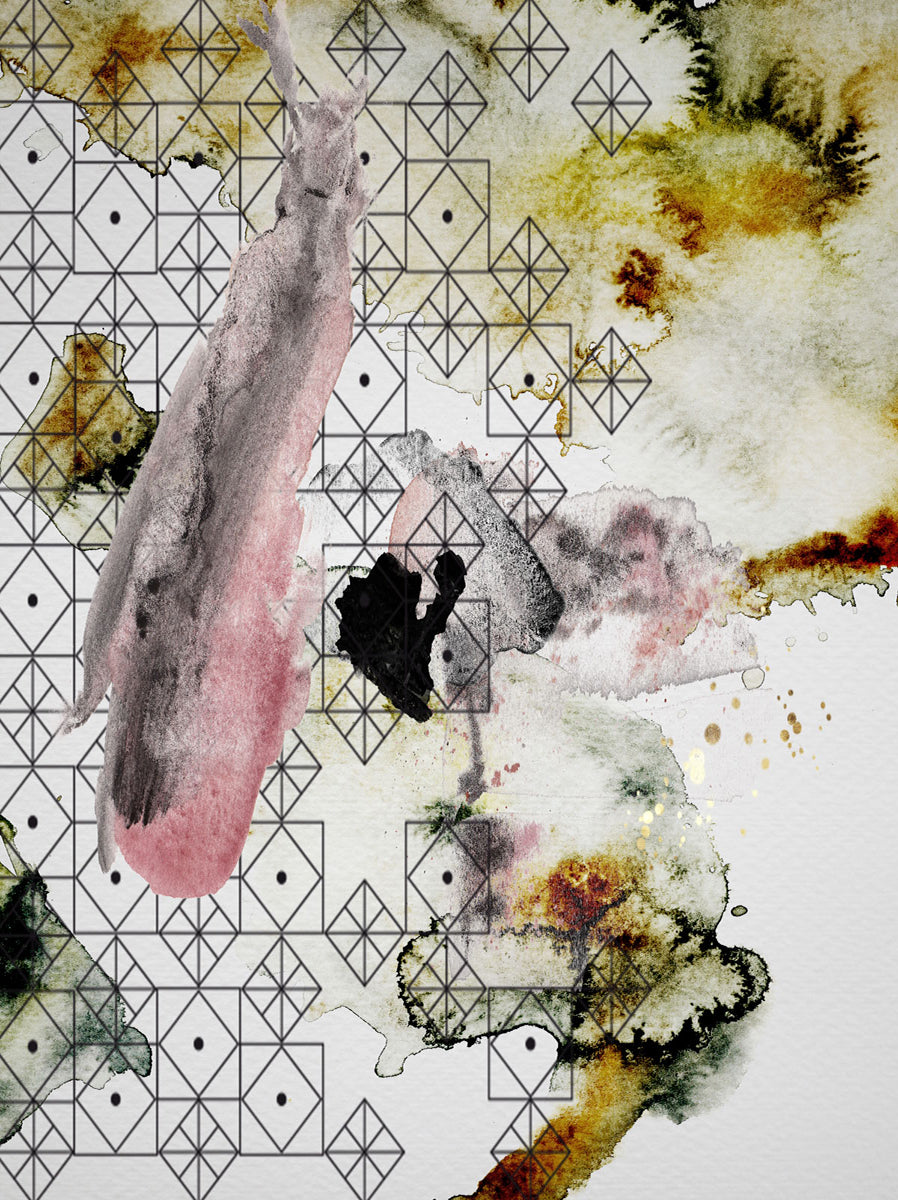 Abstract modern art print | The magical garden 1 #270122