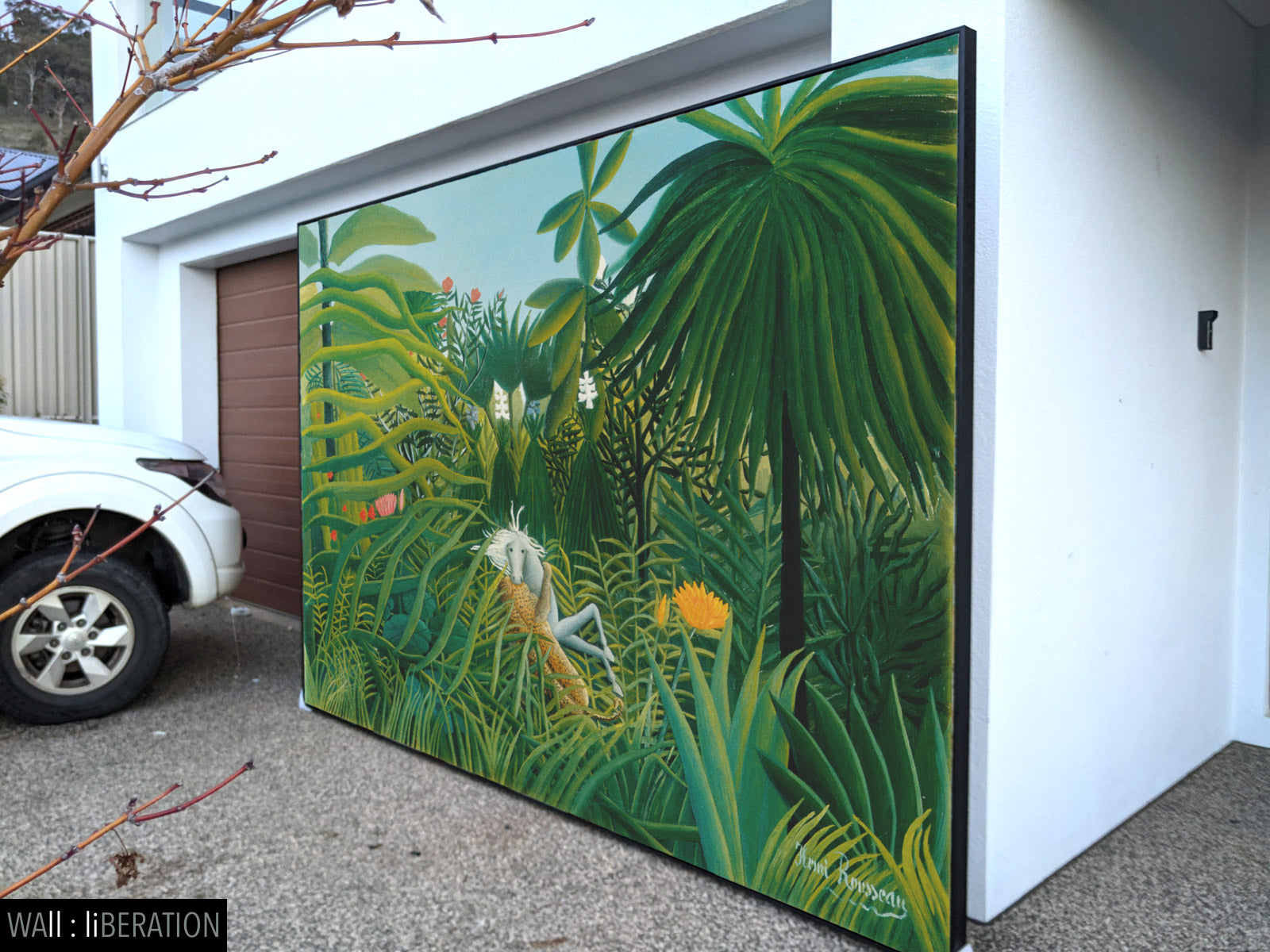 Henri Rousseau Jungle #3095