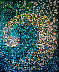 The Source — Large Scale Abstract canvas wall art
