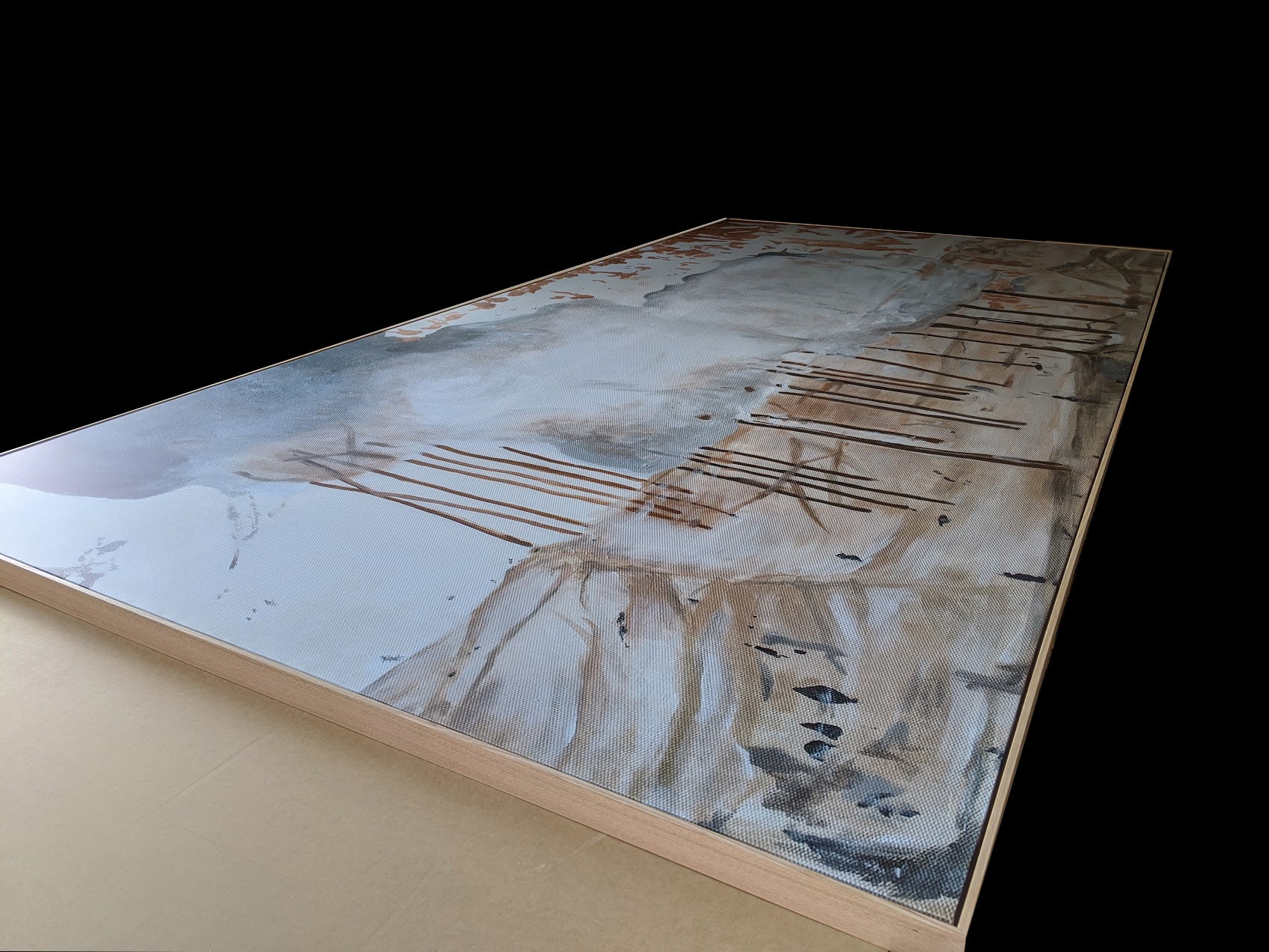 Contemporary abstract art | The World Lately | Mix media #456