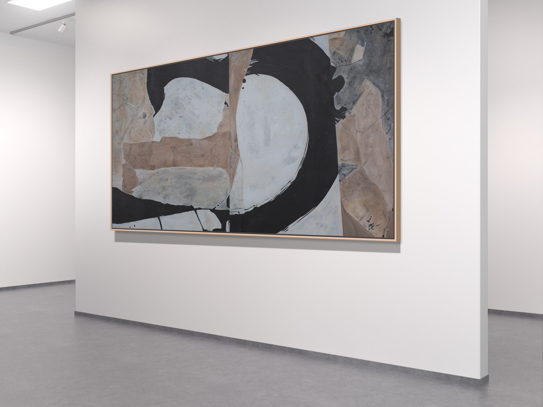 Contemporary abstract art | The Search | Mix media #526