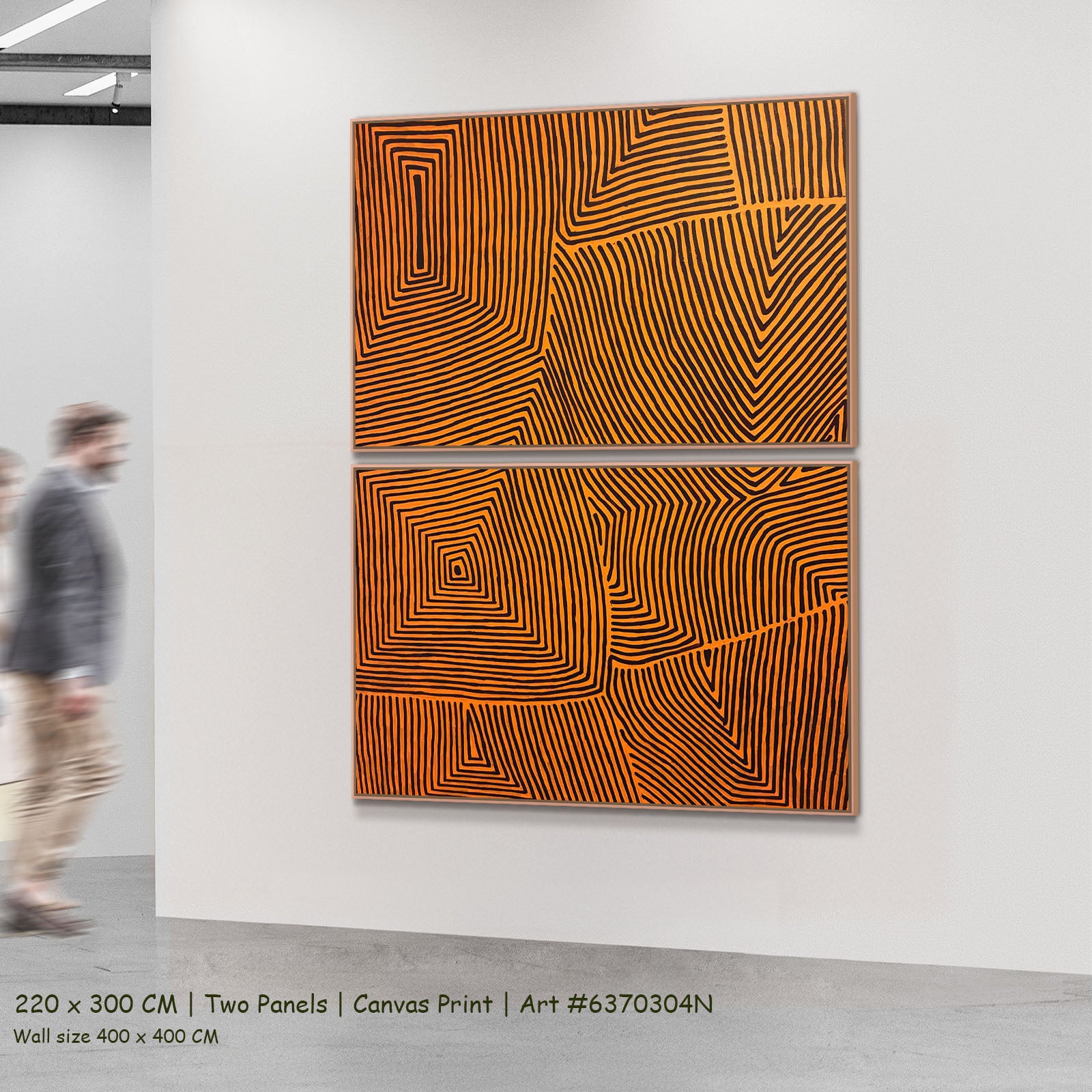1003137N 2-panel — large canvas print