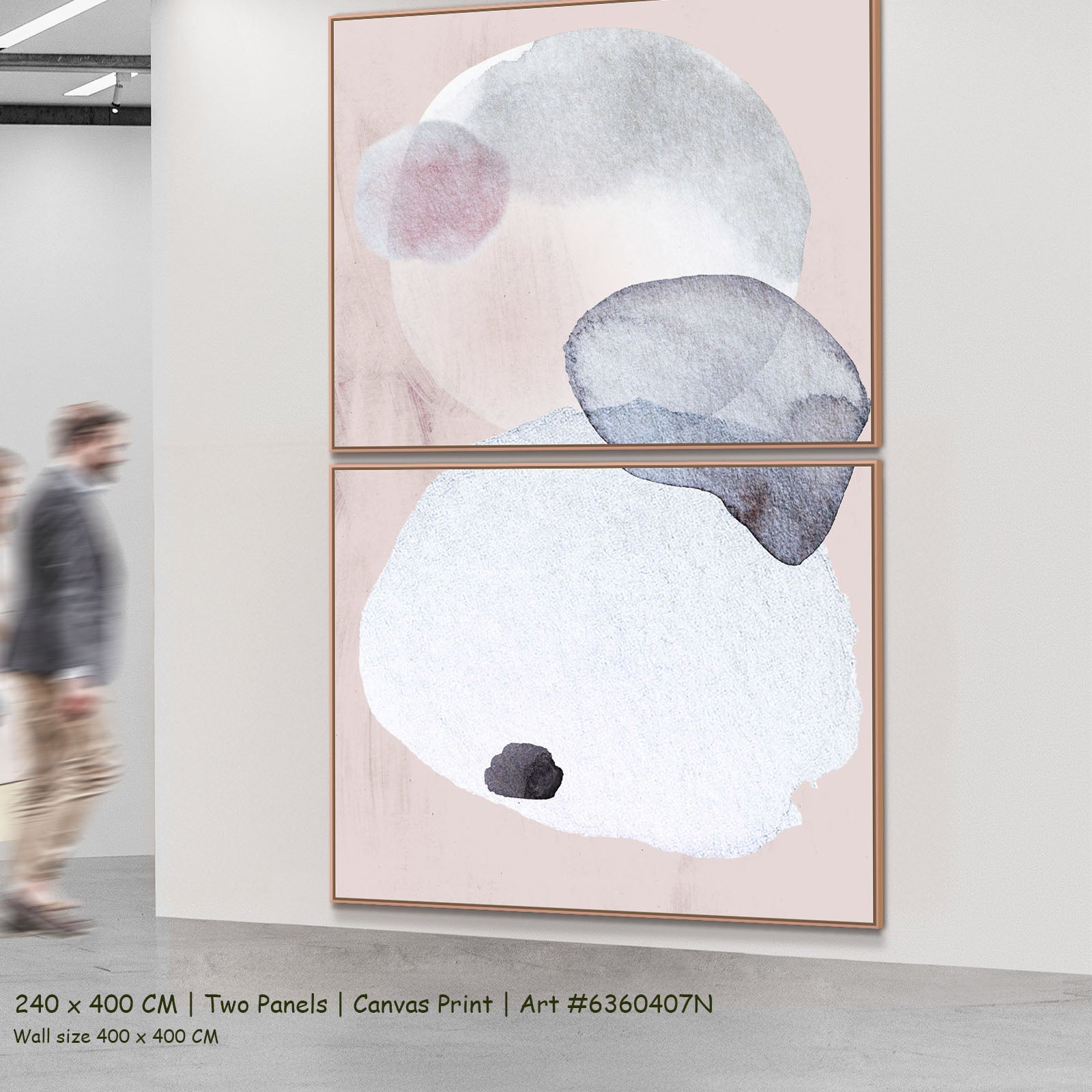 1025N 2-panel — large canvas print