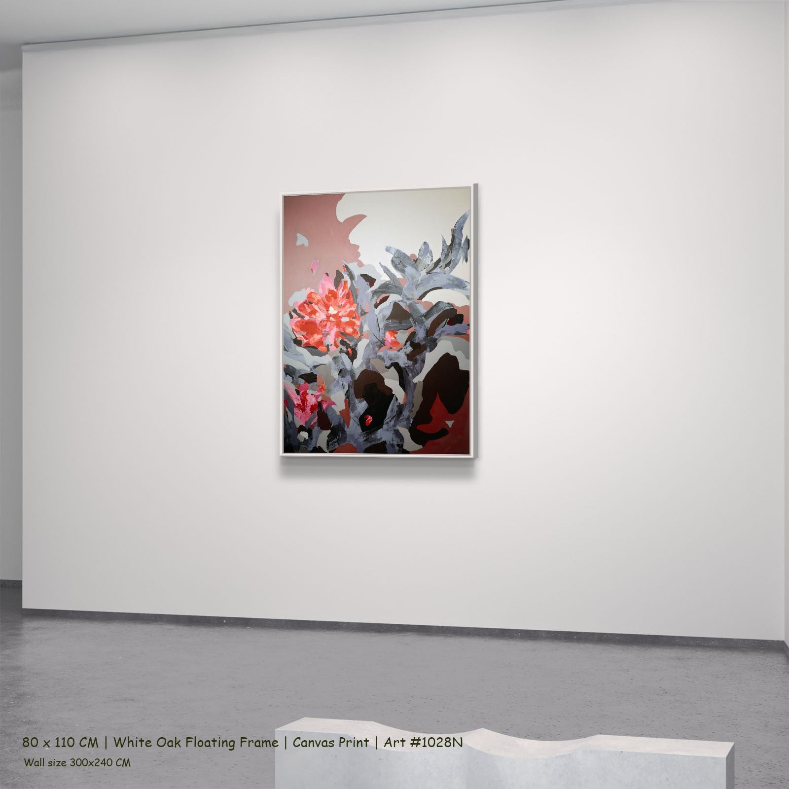 1028N - 1028N_80x110_white_oak_floating_frame_1