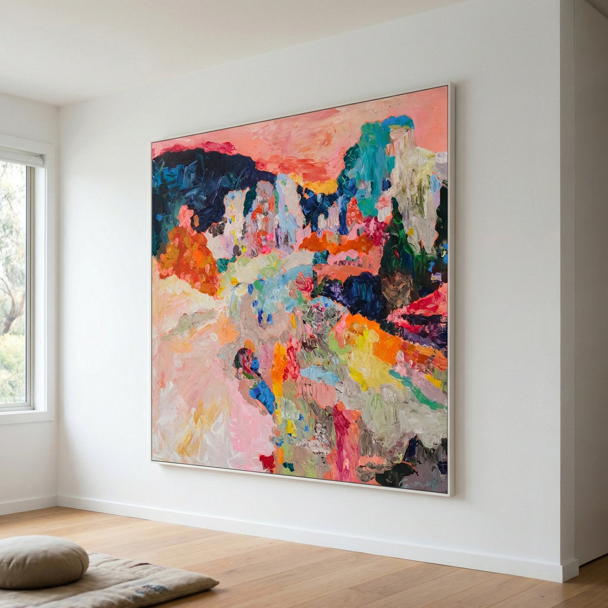 Far from Home | Limited Edition Extra Large Abstract Landscape Canvas Art