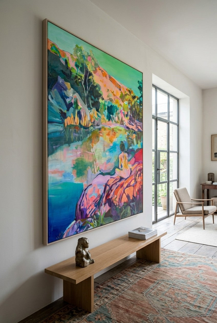 Undecorated | Limited Edition Large Abstract Canvas Wall Art