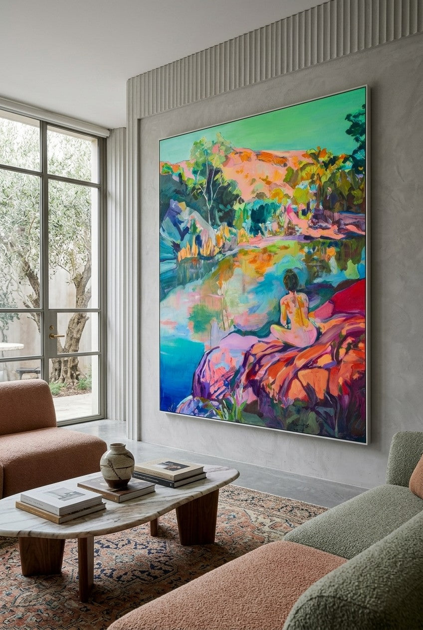 Undecorated | Limited Edition Large Abstract Canvas Wall Art