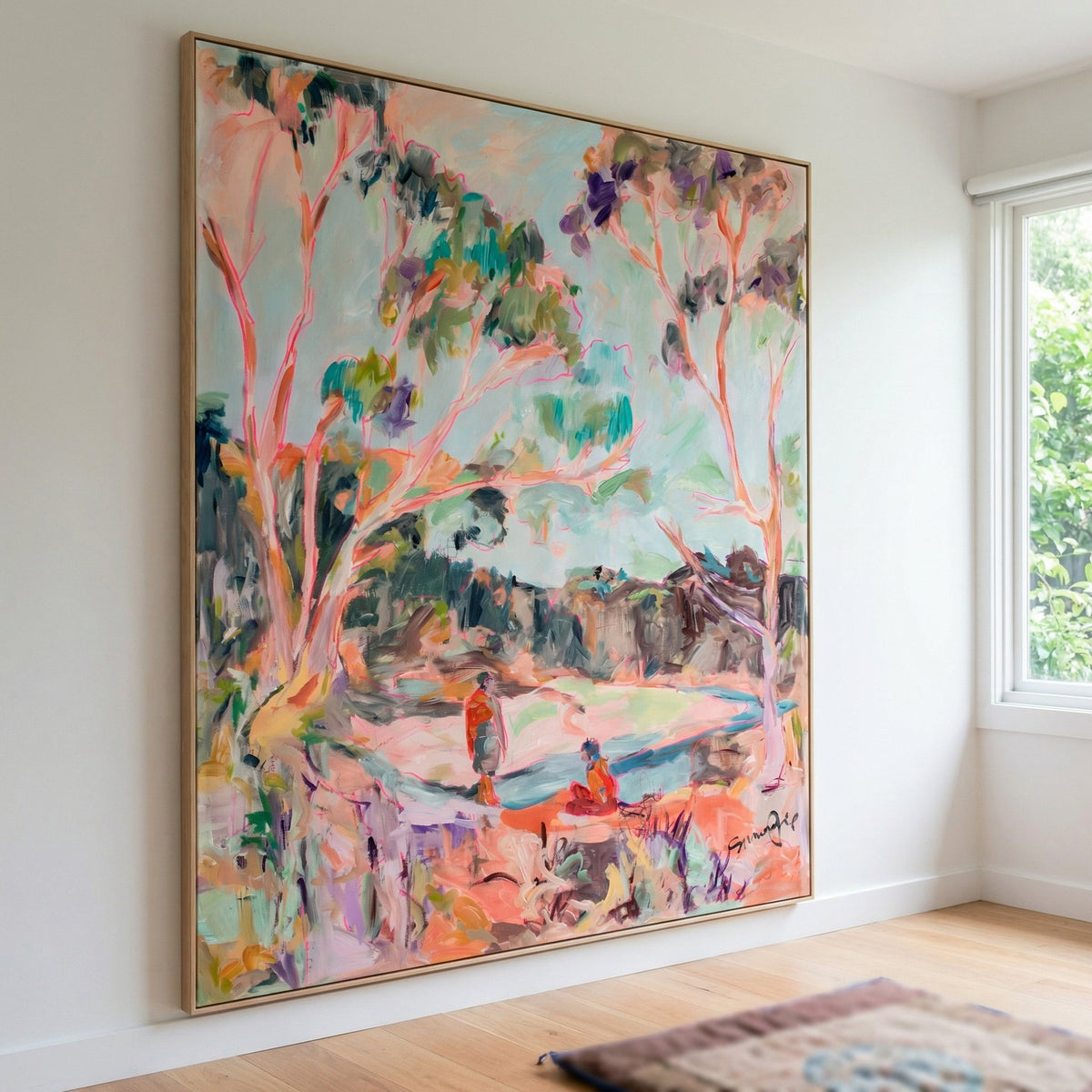 No Words | Limited Edition Large Modern Canvas Print