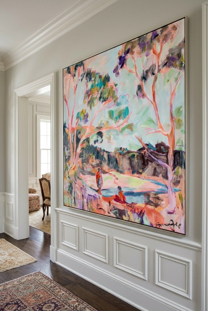 No Words | Limited Edition Large Modern Canvas Print