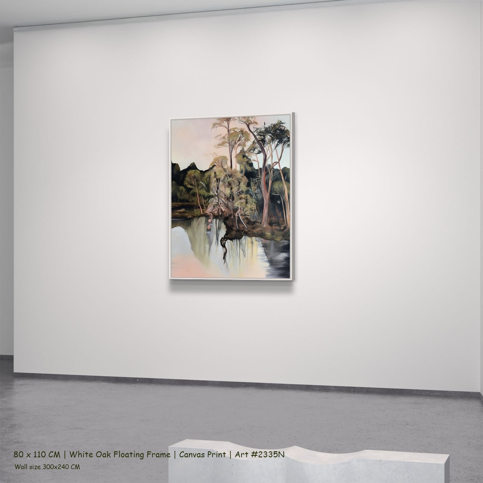 2335N - 2335N_80x110_white_oak_floating_frame_1