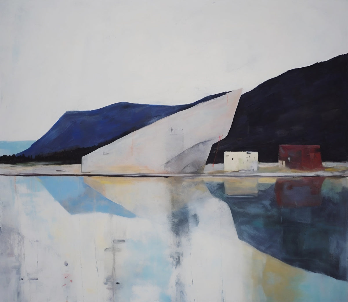 Lanscape coastal river reflection | Like a mirror #2339