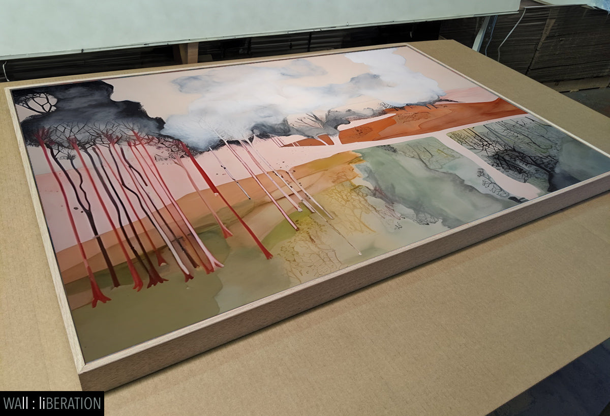 Abstract landsape | Altona wetland #2327